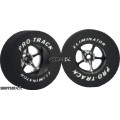 Pro Track Pro Star 1-3/16 x .435 Black Drag Rear Wheels for 3/32 axle