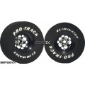 Pro Track Magnum 3D 1-3/16 x .435 Black Drag Rear Wheels for 3/32 axle