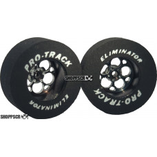 Pro Track Magnum 1-3/16 x .435 Black Drag Rear Wheels for 3/32 axle