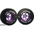 Pro Track Magnum 1-3/16 x .435 Purple Drag Rear Wheels for 3/32 axle