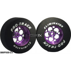 Pro Track Magnum 1-3/16 x .435 Purple Drag Rear Wheels for 3/32 axle