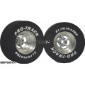 Pro Track Evolution 3D 1-3/16 x .435 Plain Drag Rear Wheels for 3/32 axle