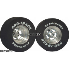 Pro Track Evolution 3D 1-3/16 x .435 Plain Drag Rear Wheels for 3/32 axle