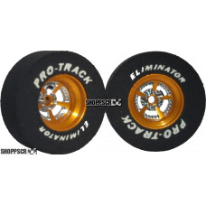 Pro Track Evolution 3D 1-3/16 x .435 Gold Drag Rear Wheels for 3/32 axle