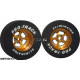 Pro Track Evolution 1-3/16 x .435 Gold Drag Rear Wheels for 3/32 axle