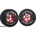 Pro Track Evolution 1-3/16 x .435 Red Drag Rear Wheels for 3/32 axle