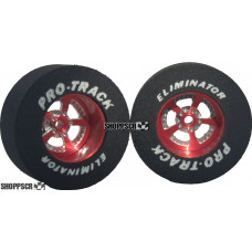 Pro Track Evolution 1-3/16 x .435 Red Drag Rear Wheels for 3/32 axle