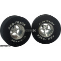Pro Track Star 1-5/16 x .435 Plain Drag Rear Wheels for 3/32 axle