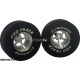Pro Track Star 1-5/16 x .435 Plain Drag Rear Wheels for 3/32 axle