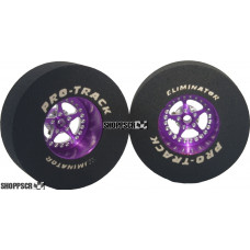 Pro Track Star 1-5/16 x .435 Purple Drag Rear Wheels for 3/32 axle