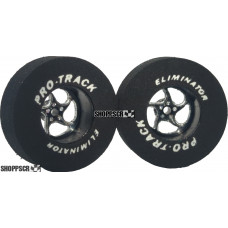 Pro Track Sawblade 1-5/16 x .435 Black Drag Rear Wheels for 3/32 axle