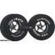 Pro Track Sawblade 1-5/16 x .435 Black Drag Rear Wheels for 3/32 axle