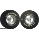 Pro Track Streter 1-5/16 x .435 Plain Drag Rear Wheels for 3/32 axle