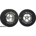 Pro Track 1-5/16 x .435 Plain Pro Star Drag Rear Wheels for 3/32 axle