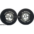 Pro Track Evolution 1-5/16 x .435 Plain Drag Rear Wheels for 3/32 axle