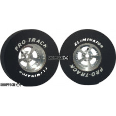 Pro Track Evolution 1-5/16 x .435 Plain Drag Rear Wheels for 3/32 axle
