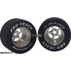 Pro Track Star 1-1/16 x .500 Plain Drag Rear Wheels for 1/8 axle