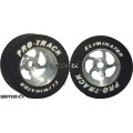 Pro Track Sawblade 1-1/16 x .500 Plain Drag Rear Wheels for 1/8 axle
