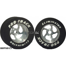 Pro Track Sawblade 1-1/16 x .500 Plain Drag Rear Wheels for 1/8 axle