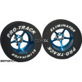 Pro Track Pro Star 1-1/16 x .500 Blue Drag Rear Wheels for 1/8 axle