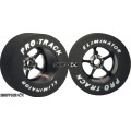 Pro Track Pro Star 1-1/16 x .500 Black Drag Rear Wheels for 1/8 axle