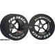 Pro Track Pro Star 1-1/16 x .500 Black Drag Rear Wheels for 1/8 axle