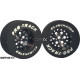 Pro Track Top Fuel 1-1/16 x .500 Black Drag Rear Wheels for 3/32 axle