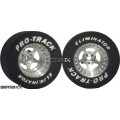Pro Track Star 3D 1-1/16 x .500 Plain Drag Rear Wheels for 3/32 axle