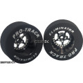 Pro Track Star 1-1/16 x .500 Black Drag Rear Wheels for 3/32 axle