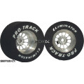 Pro Track Turbine 3D 1-1/16 x .500 Plain Drag Rear Wheels for 3/32 axle