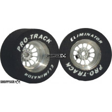 Pro Track Turbine 3D 1-1/16 x .500 Plain Drag Rear Wheels for 3/32 axle