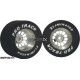 Pro Track Turbine 3D 1-1/16 x .500 Plain Drag Rear Wheels for 3/32 axle