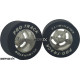 Pro Track 1-1/16 x .500 Plain Daytona Drag Rear Wheels for 3/32 axle
