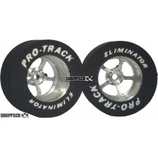 Pro Track Pro Star 1-1/16 x .500 Plain Drag Rear Wheels for 3/32 axle