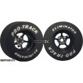 Pro Track Pro Star 3D 1-1/16 x .500 Black Drag Rear Wheels for 3/32 axle