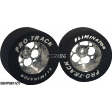 Pro Track Magnum 1-1/16 x .500 Plain Drag Rear Wheels for 3/32 axle