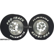 Pro Track Magnum 3D 1-1/16 x .500 Plain Drag Rear Wheels for 3/32 axle