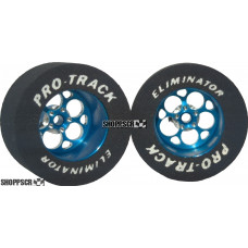 Pro Track Magnum 1-1/16 x .500 Blue Drag Rear Wheels for 3/32 axle