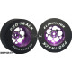 Pro Track Magnum 1-1/16 x .500 Purple Drag Rear Wheels for 3/32 axle