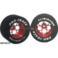 Pro Track Magnum 1-1/16 x .500 Red Drag Rear Wheels for 3/32 axle