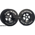 Pro Track Evolution 1-1/16 x .500 Black Drag Rear Wheels for 3/32 axle
