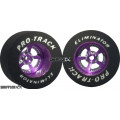 Pro Track Evolution 1-1/16 x .500 Purple Drag Rear Wheels for 3/32 axle