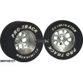 Pro Track Bulldog 1-1/16 x .500 Plain Drag Rear Wheels for 3/32 axle