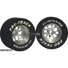 Pro Track Bulldog 1-1/16 x .500 Plain Drag Rear Wheels for 3/32 axle