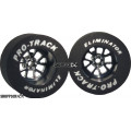 Pro Track Bulldog 1-1/16 x .500 Black Drag Rear Wheels for 3/32 axle