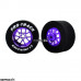 Pro Track Bulldog 1-1/16 x .500 Purple Drag Rear Wheels for 3/32 axle