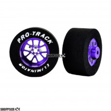 Pro Track Bulldog 1-1/16 x .500 Purple Drag Rear Wheels for 3/32 axle