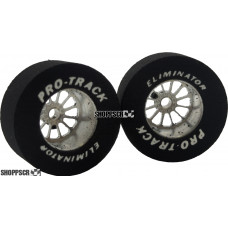 Pro Track Turbine 1-3/16 x .500 Plain Drag Rear Wheels for 1/8 axle