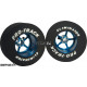 Pro Track Pro Star 1-3/16 x .500 Blue Drag Rear Wheels for 1/8 axle