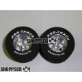 Pro Track Magnum 1-3/16 x .500 Plain Drag Rear Wheels for 1/8 axle